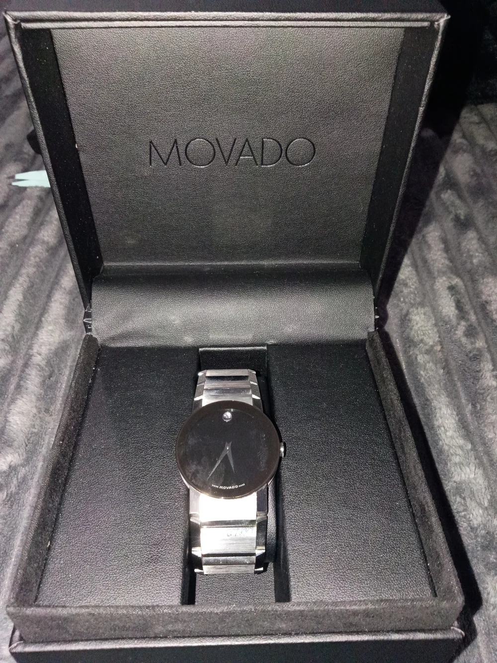 Men's Movado Sapphire Watch. Excellent Condition